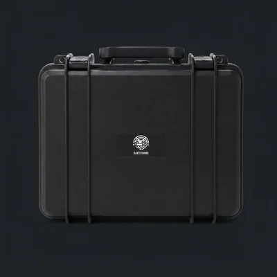 KartComms hard carry case, rubber-sealed